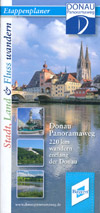 Donau-Panoramaweg Etappenplaner 220 km wandern entlang der Donau