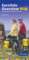 EuroVelo Overview Map 1:5,000,000 - the European cycle route network