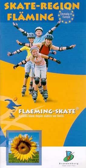 Broschüre Fläming-Skate - das 100km Skate-Erlebnis südlich von Berlin