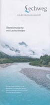 Lechweg von der Quelle bis zum Fall - Übersichtskarte