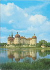 Postkarte Schloß Moritzburg Barockmuseum (DDR)
