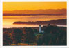 Postkarte St. Nikolaus-Kirchlein am Starnberger See