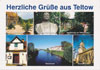Postkarte Herzliche Grüße aus Teltow