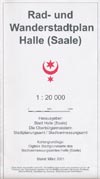 Rad- und Wanderstadtplan Halle (Saale)