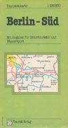DDR-Touristenkarte Berlin-Süd 1985, Maßstab 1:100.000