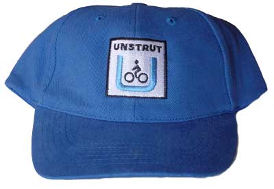 Unstrut-Radweg-Basecap blau