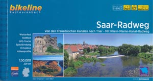 Bikeline-Radtourenbuch Saar-Radweg von den Franz&ouml;sischen Kan&auml;len nach Trier