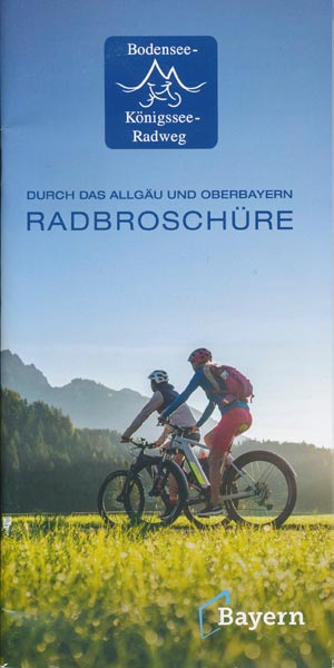Radbrosch&uuml;re Bodensee-K&ouml;nigssee-Radweg