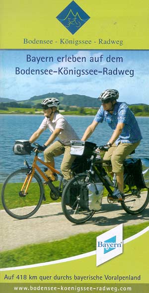 Bodensee-K&ouml;nigssee-Radweg quer durch das bayrische Voralpenland
