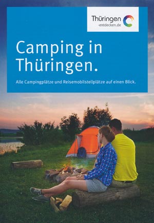 Campingkarte Th&uuml;ringen