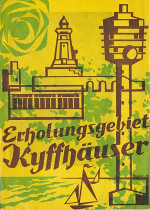 Erholungsgebiet Kyffh&auml;user (DDR-Infoblatt 1979)