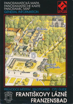 Panorama Karte Franzensbad - Frantiskovy Lazne