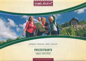 Freizeitkarte Saale-Unstrut