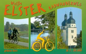 Radtourenbuch Wei&szlig;e Elster-Radwanderweg, Verlag gr&uuml;nes herz