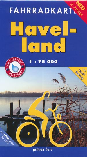 Fahrradkarte Havelland 1:75.000