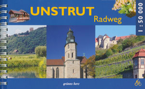 Radtourenbuch Unstrut-Radwanderweg, Verlag gr&uuml;nes herz