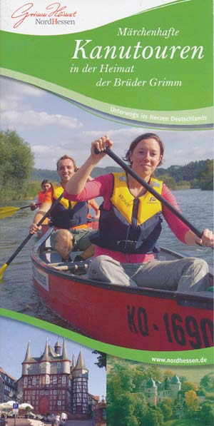 M&auml;rchenhafte Kanutouren auf Fl&uuml;ssen und Seen in der Heimat der Br&uuml;der Grimm Nordhessen