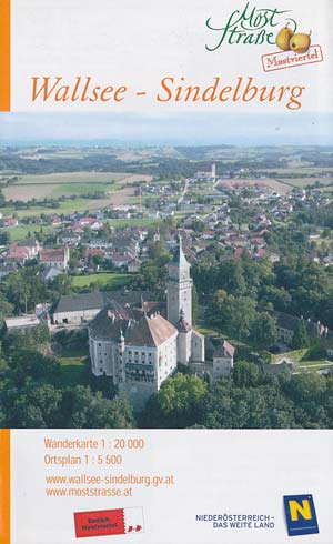 Wanderkarte, Ortsplan Wallsee-Sindelburg, Nieder&ouml;sterreich