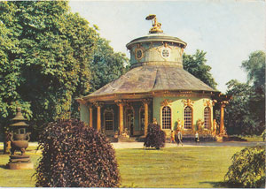 Postkarte Potsdam Sanssouci Chinesisches Teehaus (DDR)