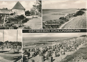 Postkarte Ostseebad K&uuml;hlungsborn (DDR, 156/75)
