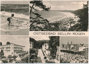 Postkarte Ostseebad Sellin R&uuml;gen (DDR, 531/73)