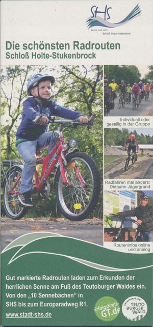 Die sch&ouml;nsten Radrouten Schlo&szlig; Holte-Stukenbrock 