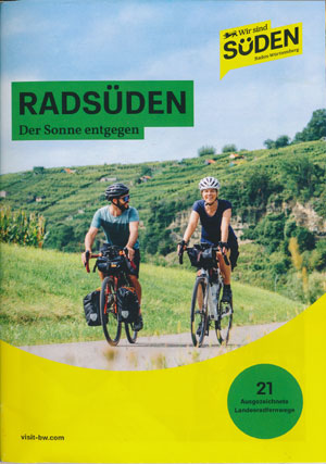 &Uuml;bersichtskarte Rads&uuml;den - der Sonne entgegen