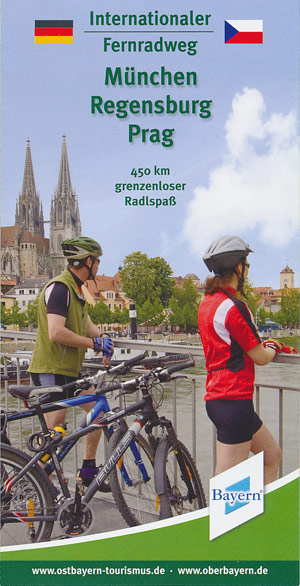 Internationaler Fernradweg M&uuml;nchen - Regensburg - Prag