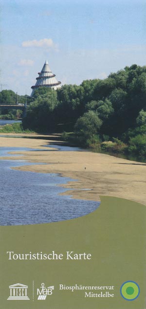 Touristische Karte Biosphärenreservat Mittelelbe