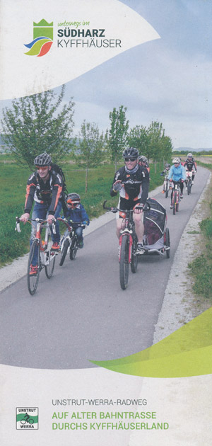 Unstrut-Werra-Radweg durchs Kyffh&auml;userland