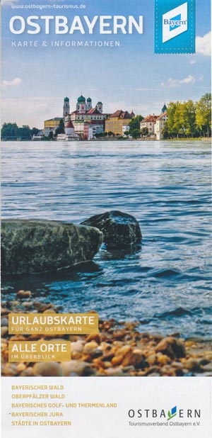 Urlaubskarte Ostbayern - Karte und Informationen