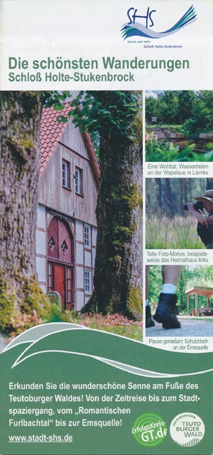 Die sch&ouml;nsten Wanderungen Schlo&szlig; Holte-Stukenbrock 