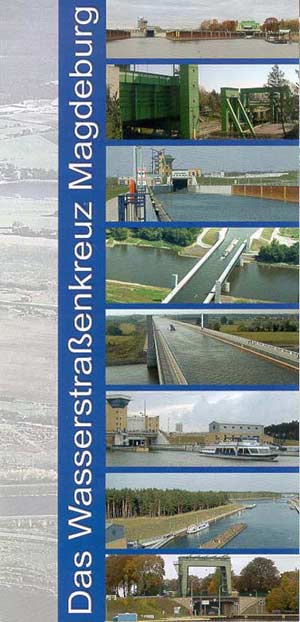 Wasserstraßenkreuz Magdeburg, Flyer