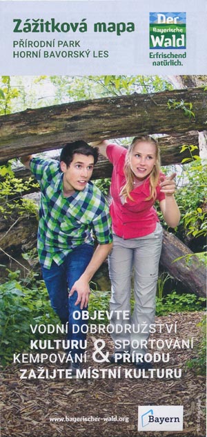 Z&aacute;zitkov&aacute; mapa - Der Bayrische Wald