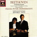 Beethoven - Violinkonzert - Frank Peter Zimmermann Violine, Dirigent Jeffrey Tate