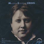 Eisenberg, Matthias - spielt an der Schuke-Orgel Wolfenb&uuml;ttel: Bach - Mendelssohn - Reger