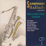 Various Artists - Saxophone Ballads ...and more - Ballads For Tenor CD 1